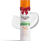 Eucerin Sun Clear Skin (Oil Control) SPF 50 Face Sunscreen Lotion, Hypoallergenic, Fragrance Free Sunscreen SPF 50 with Oil-A