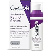 CeraVe Anti Aging Retinol Serum For Face, Encapsulated Retinol With Hyaluronic Acid, Niacinamide & Ceramides, Smooths Wrinkle