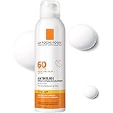 La Roche-Posay Anthelios Ultra-Light Sunscreen Spray Lotion SPF 60 | Spray Sunscreen For Face & Body | Broad Spectrum SPF + A