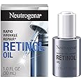 Neutrogena Retinol Face Oil .3% Concentrated, Rapid Wrinkle Repair, Daily Anti-Aging Face Serum to Fight Fine Lines, Deep Wri