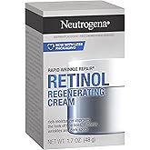 Neutrogena Retinol Face Moisturizer, Rapid Wrinkle Repair, Daily Anti-Aging Face Cream with Retinol & Hyaluronic Acid to Figh