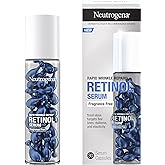 Neutrogena Rapid Wrinkle Repair Retinol Face Serum Capsules, Fragrance-Free Daily Facial with that fights Fine Lines, Wrinkle