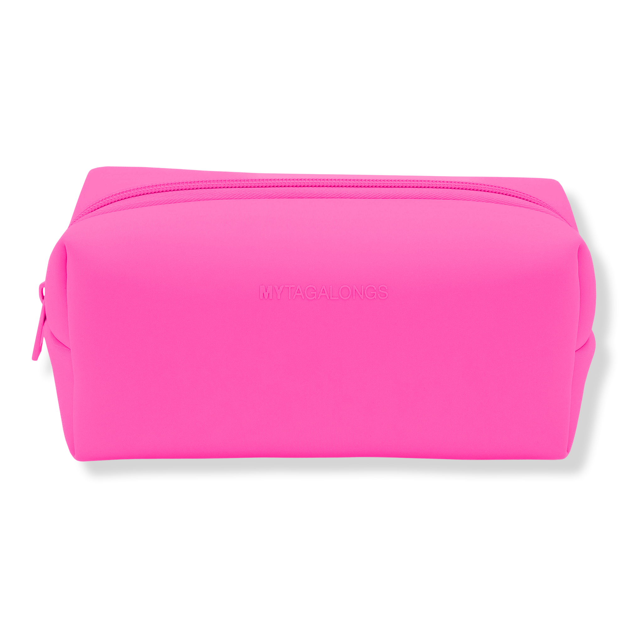 Pink Cosmetic Case with Brush Pouch 