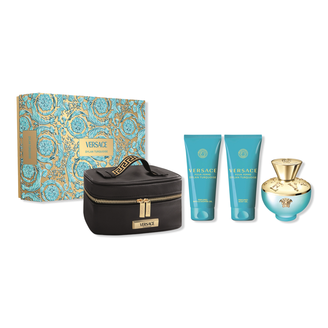 Versace Dylan Turquoise 4 Piece Gift Set #1