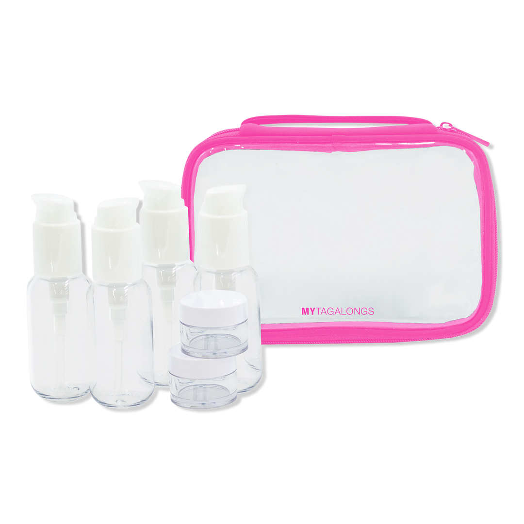 MYTAGALONGS Premium Travel Bottles with Carrying Case #1